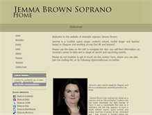 Tablet Screenshot of jemmabrown.com